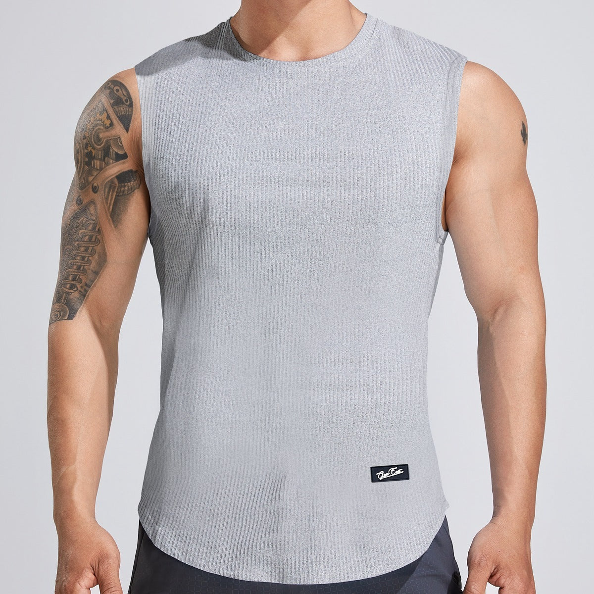 Summer New Fitness Vest Men's Top